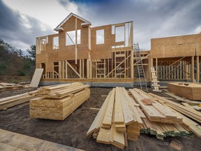 As of November 2022, 73 per cent of developers in Canada were looking to pause construction of projects, up from 33 per cent three months earlier.