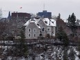 A view of 24 Sussex Drive from the Ottawa River. No prime minister has lived there since 2015.