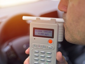 Stock image for stories on breathalyzer tests.