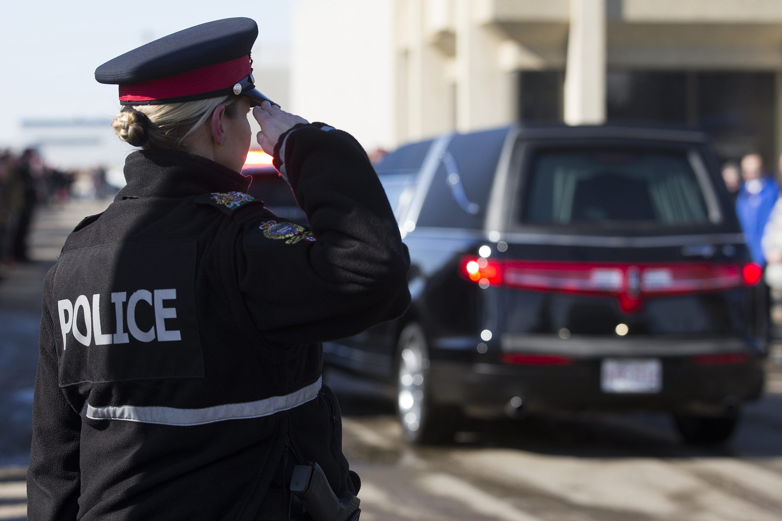 Procession for Edmonton cops shot and killed responding to call ...