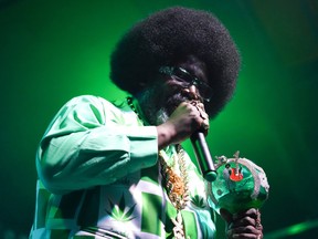 Afroman performed his hits at the Starlite Room Saturday night.