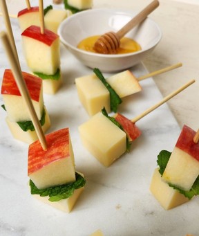 Apple gruyere bites – Produce Made Simple