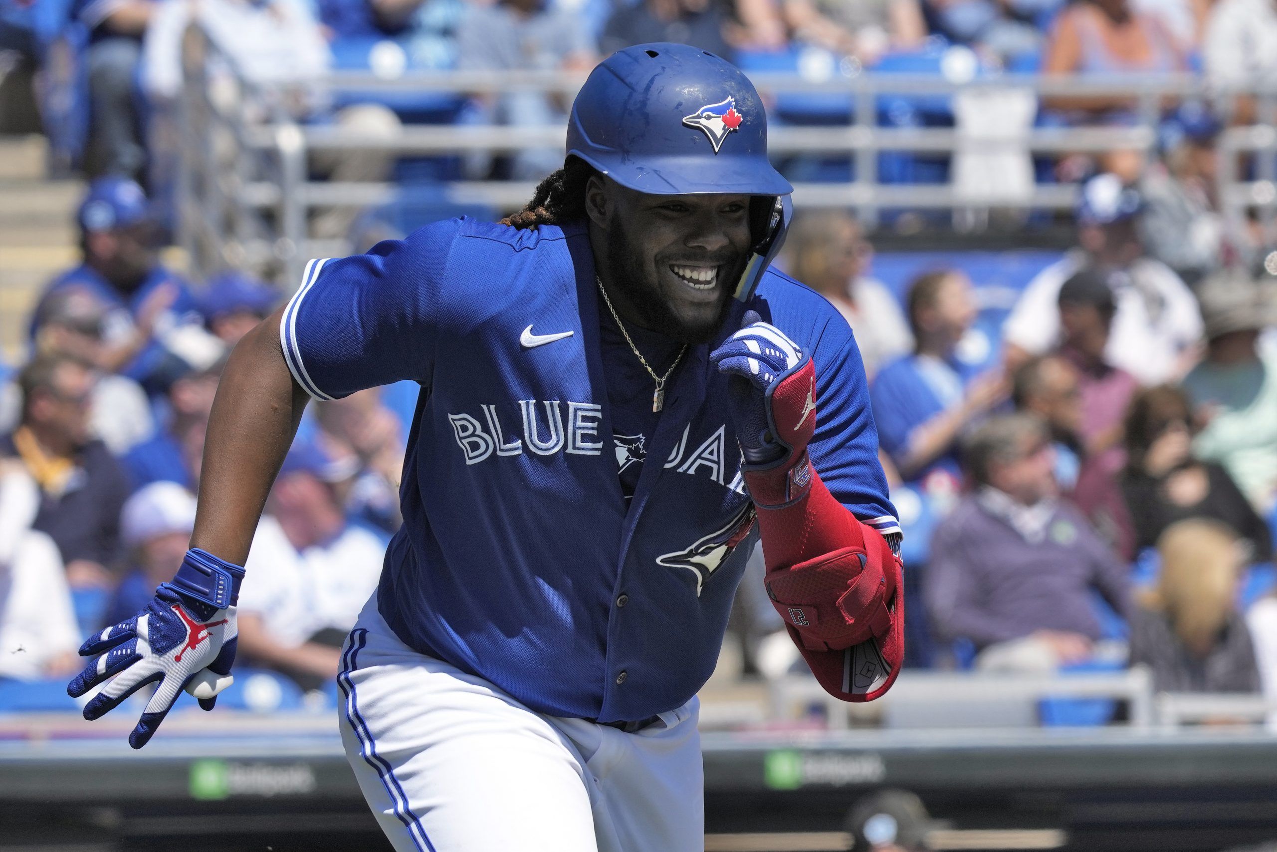 Vladimir Guerrero Jr. Powder Blue Toronto Blue Jays Caricature