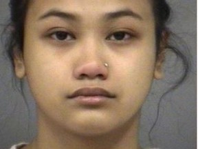Jasmine Oung is charged with two counts of robbery.