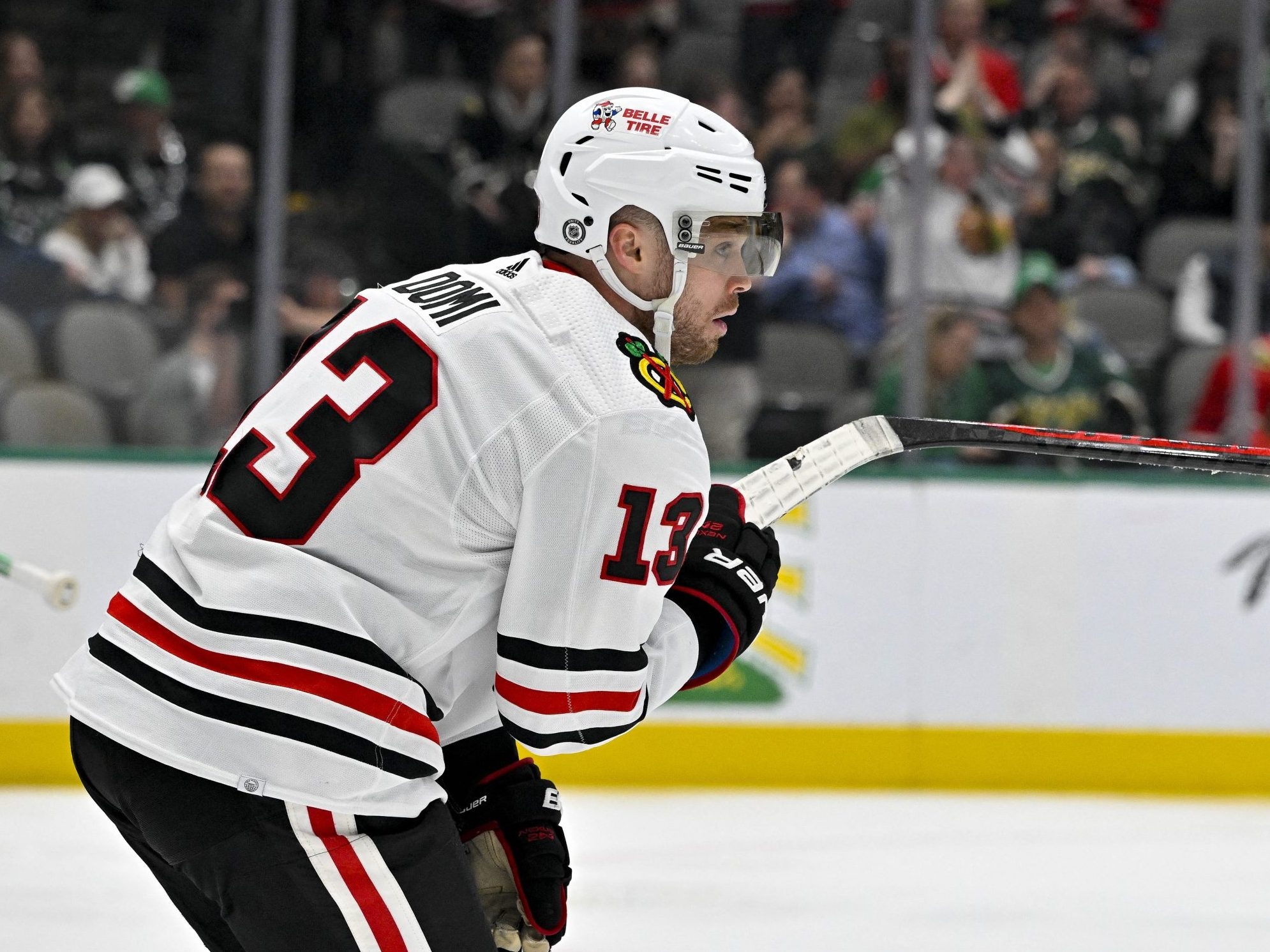 Stars land Max Domi in a trade with the spiraling Blackhawks on