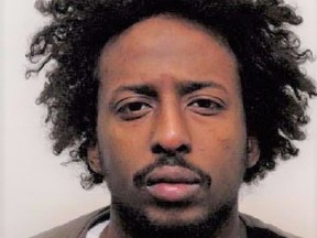 Hussein Ibrohim, 27, is wanted for second-degree murder in the deadly stabbing of Jeffrey Munro, 55, on March 6, 2023.