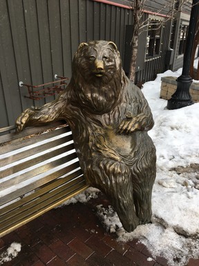 One of many finds while meandering along Main Street in Park City, Utah. CYNTHIA MCLEOD/TORONTO SUN
