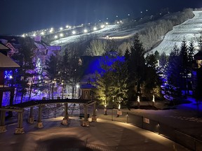 Blue Mountain is the place to be day or night.