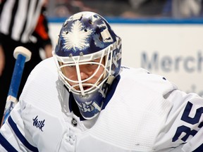 Maple Leafs goali Ilya Samsonov has a brand-new baby boy named Miroslav.