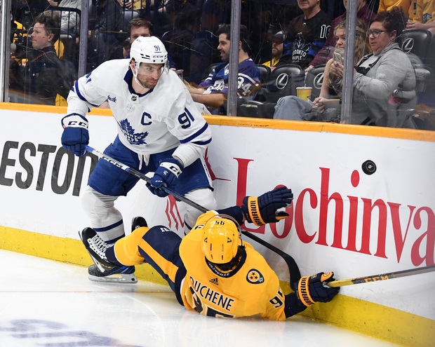 John Tavares leads the way as Maple Leafs edge Predators to come home John Tavares leads the way as Maple Leafs edge Predators to come home