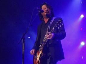 Kingston's own Paul Langlois and The Tragically Hip perform before a sold out hometown crowd of 5,700 at the Rogers K-Rock Centre, in Kingston, during their Fully Completely North American tour on Tuesday, April 14, 2015.