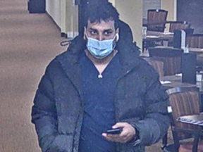 Halton Regional Police have released photos in their search for a suspect after a break-in at a retirement residence in Burlington.