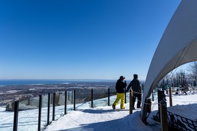 Off Piste Pavilion has an incredible menu and unforgettable views of Georgian Bay off the Niagara Escarpment. Blue Mountain/submitted photo