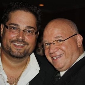 Roy Locascio, left, and Nick Maiorano, hosts of the popular Nick and Roy Totally Useless Information podcast and radio show – supplied