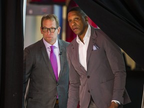 Raptors head coach Nick Nurse (left) and president Masai Ujiri have to figure out how to get the team back on track.