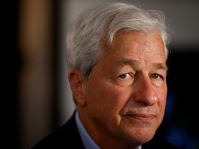Jamie Dimon, Chairman of the Board and Chief Executive Officer of JPMorgan Chase & Co., poses for a photo during an interview with Reuters in Miami, Fla., Feb. 8, 2023.