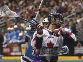 The Toronto Rock edged the Rochester Knighthawks, 9-8, at First Ontario Centre on Saturday night.