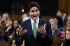 Canada's Prime Minister Justin Trudeau speaks during Question Period in the House of Commons on Parliament Hill in Ottawa, Ontario, Canada March 8, 2023. 
