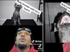 A man says he was sold a dog that actually turned out to be a hyena. TikTok/Infrared_Savage