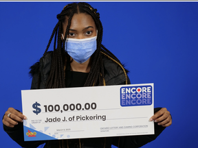 Jade Jenkins plays the lottery, but actually didn't purchase the winning ticket.