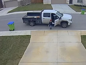 An elementary school student in San Antonio left school and hitched a ride home after being disciplined. SBG San Antonio.