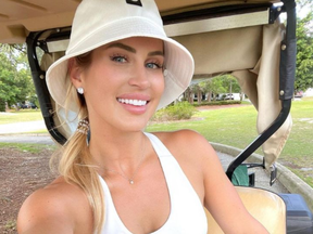Golf influencer Karin Hart is taking a run at queen bee Paige Spiranac.