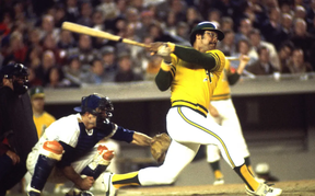 REGGIE: 1973 World Series against the Mets. FOCUSONSPORTS/ GETTY IMAGES