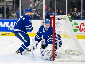 Joseph Woll made 26 regulation saves in a losing cause for the Toronto Marlies on Wednesday night against the Milwaukee Admirals. He is expected to re-join the Maple Leafs as Matt Murray’s back-up in Florida on Thursday.
