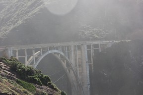 The iconic Bixby Bridge has been guiding passengers across the Bixby Canyon since 1932. IAN SHANTZ/TORONTO SUN
