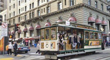 Cable cars are a San Francisco icon. SARA SHANTZ PHOTO