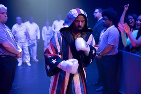 Michael B. Jordan in Creed III.