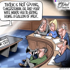 Gary Varvel cartoon for March 31, 2023