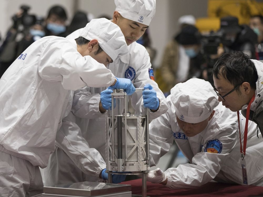 Se ha encontrado una nueva fuente de agua en muestras lunares de la misión de China