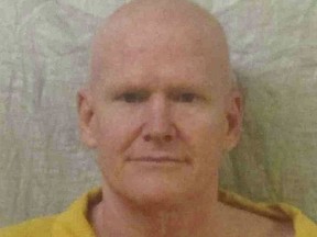 This inmate photo released by the South Carolina Department of Corrections shows Alex Murdaugh who was sentenced, Friday, March 3, 2023, to two consecutive life sentences for the murder of his wife and son