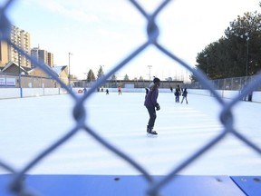 With milder temperatures around the corner, the city's 54 artificial outdoor rinks will remain will be open until Sunday.