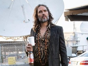 Russell Brand, fresh from taping 'Real Time with Bill Maher'
