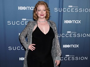 Sarah Snook attends the HBO's "Succession" Season 4 Premiere at Jazz at Lincoln Center on March 20, 2023 in New York City.