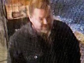 Investigators need help identifying this man who is suspected of sexually assaulting a woman in the area of Victoria Park and Danforth Aves. on Saturday, March 11, 2023.