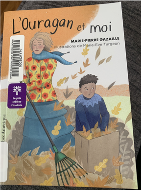 L'Ouragan et moi by author Marie-Pierre Gazaille.
