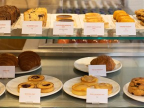 A number of pastries are available at Kiss The Hippo in Richmond. Photo for The Washington Post by Elena Heatherwick