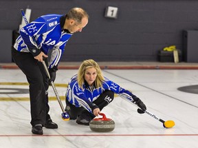 Jennifer Jones and Brent Laing will represent Canada at the world mixed doubles curling championship in Gangneung, South Korea later this month.