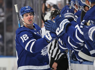 Matthews pumped to get back into game action, leads Maple Leafs