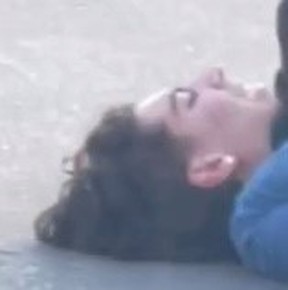 An image released by Peel police of a suspect in a road-rage stabbing.