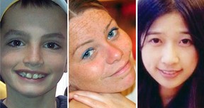 Martin Richard, 8, Krystle Campbell, 29, and Lingzi Lu, a Boston University graduate student, were killed in the explosions at the finish line of the Boston Marathon Monday, April 15, 2013, in Boston. THE ASSOCIATED PRESS FILES