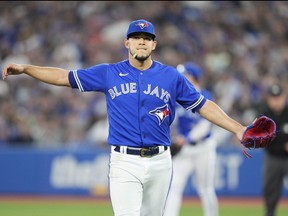 Jose Berrios did his part in the Jays' recent string of eight consecutive quality starts, throwing seven shutout innings at the White Sox on Tuesday.