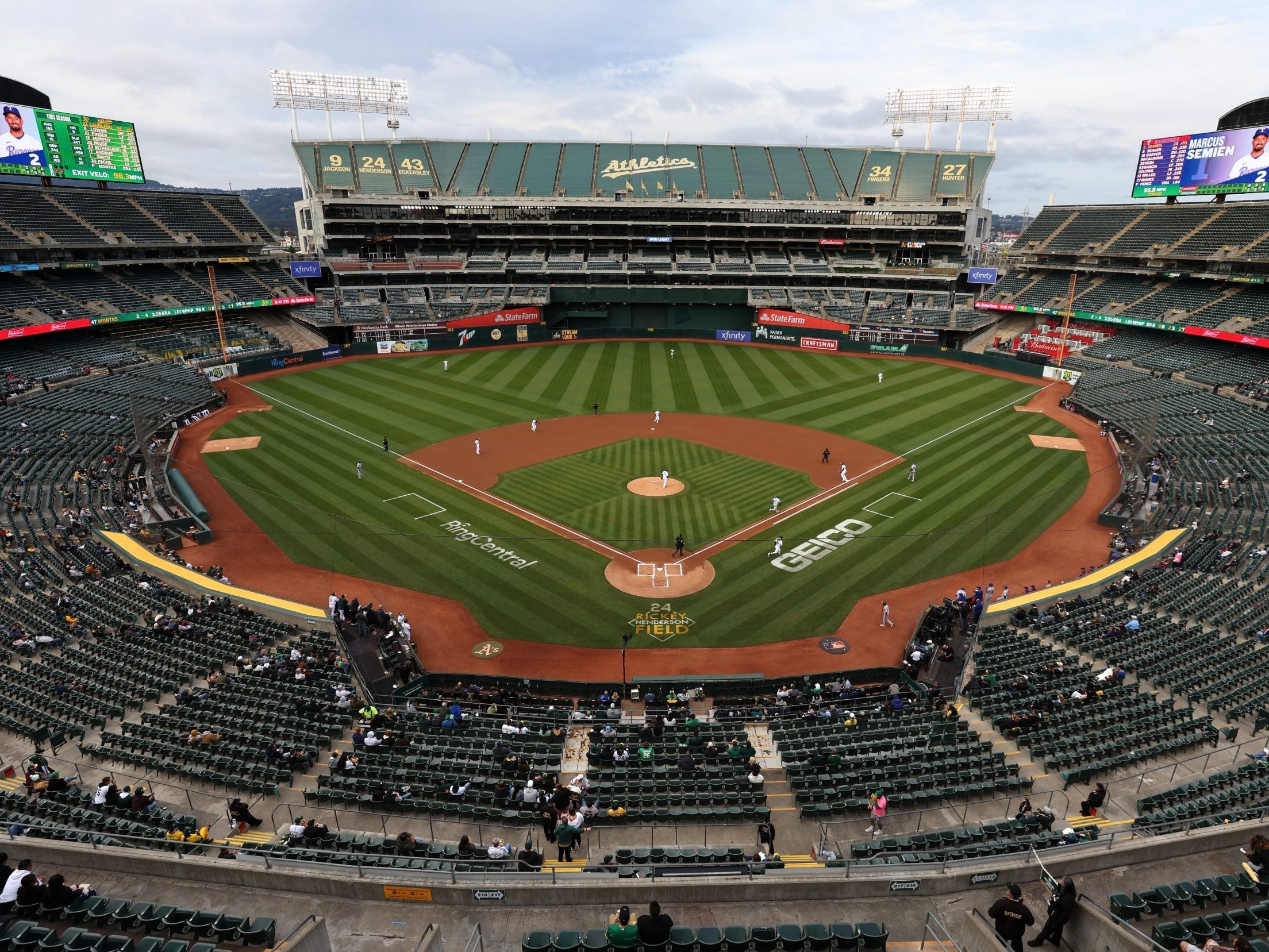On The Field, At Least, The Oakland Athletics Are Going Nowhere