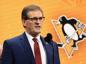 Ron Hextall of the Pittsburgh Penguins attends the 2022 NHL Draft at the Bell Centre on July 07, 2022 in Montreal, Quebec, Canada.