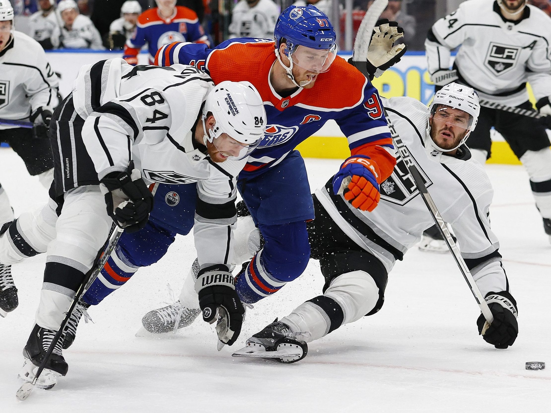 Hold on a minute, where is the nastiness in the Oilers/Kings series