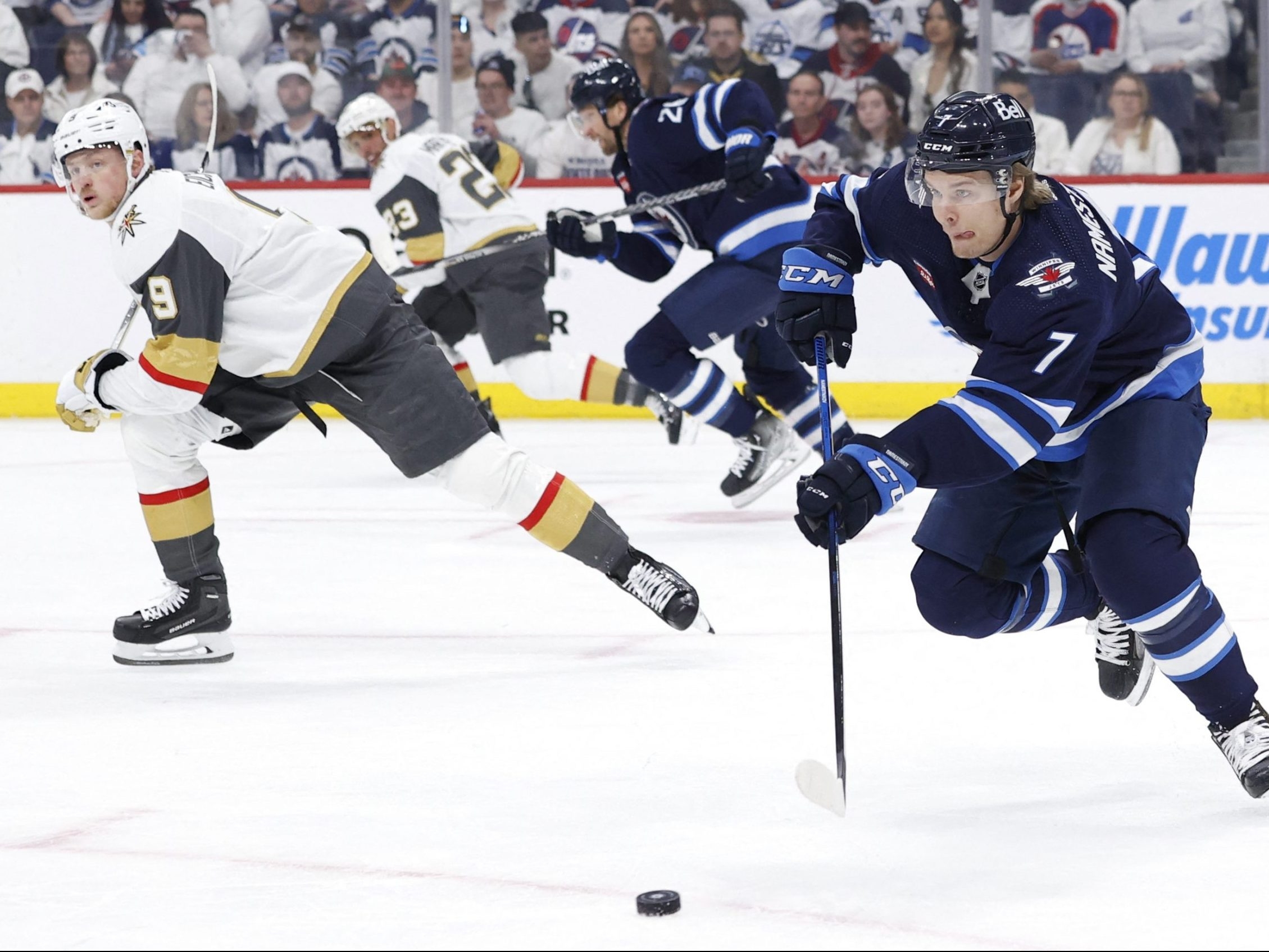 Winnipeg Jets at Vegas Golden Knights Game 1 odds, picks & predictions