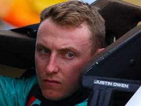 Sprint car driver Justin Owen died in a crash during an event in Indiana, on Saturday, April 8, 2023.